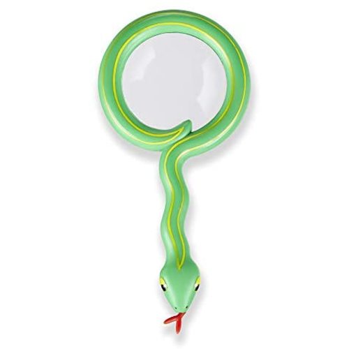 Melissa & Doug Sunny Patch Shimmy Snake Magnifying Glass With Shatterproof Lens