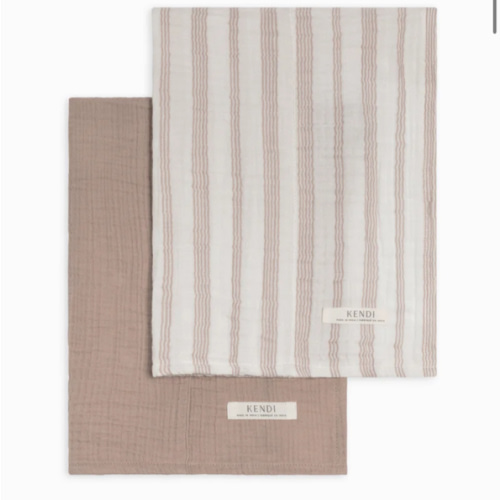 2-Pack Muslin Burp Cloths