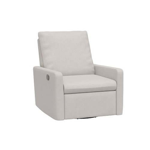 Paxton Small Spaces Swivel Glider Recliner | Pottery Barn Kids