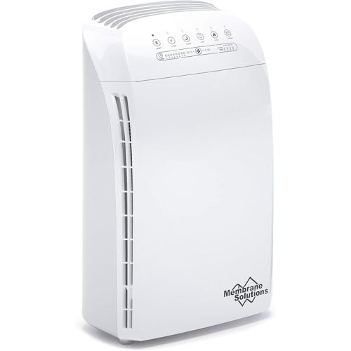 MSA3 Air Purifier for Home Large Room Up to 1590 sq ft. H13 True HEPA Filter Air Purifier for Bedroom 22db, 100% Ozone Free Air Cleaner for Smoke, Pet Odor Remove 99.97% Allergens, Dust, Pollen
