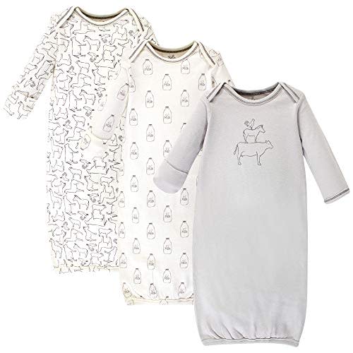 Touched by Nature Unisex Baby Organic Cotton Gowns