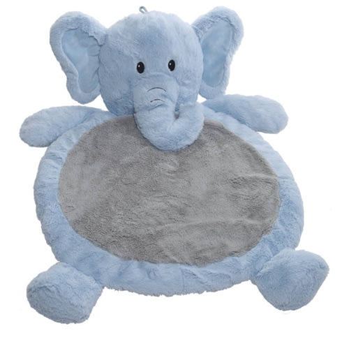 Mary Meyer Bestever Baby Mat, Blue Elephant