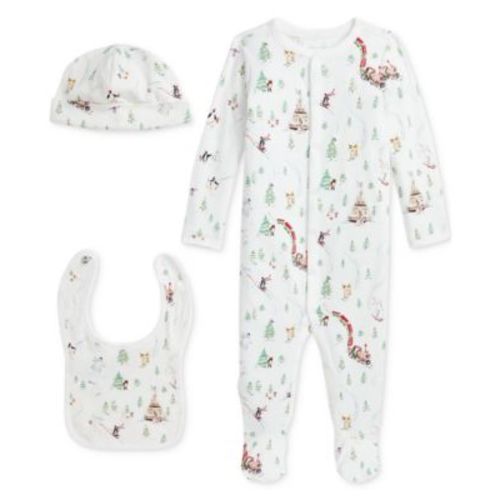 x Riley Sheehey Baby 3-Pc. Cotton Boxed Gift Set