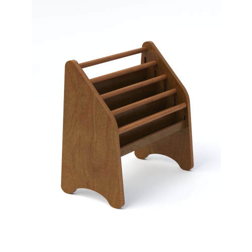 ✿ Wooden Montessori Bookshelf Natural ✿ ChildUniverse
