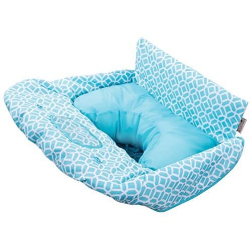 Summer Infant 2-in-1 Cushy Cart Cover and Seat Positioner, Diamonds