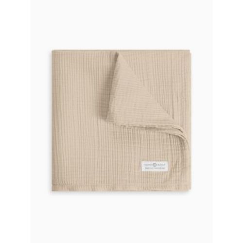 Colored Organics Classic Muslin Swaddle Blanket Clay one size