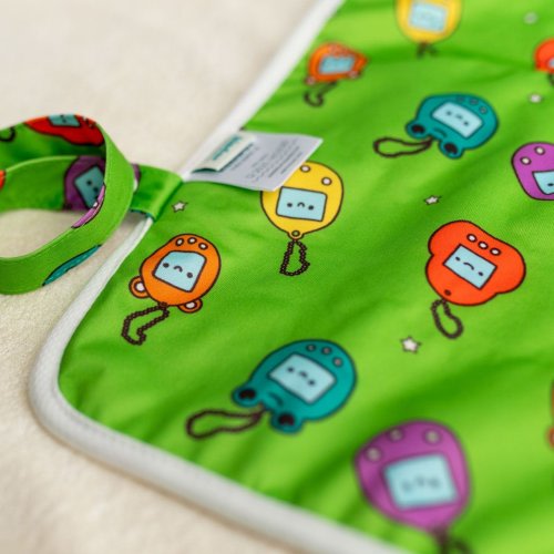 Patterned Ultra-Soft Bamboo Machine Washable Diaper Change Mat