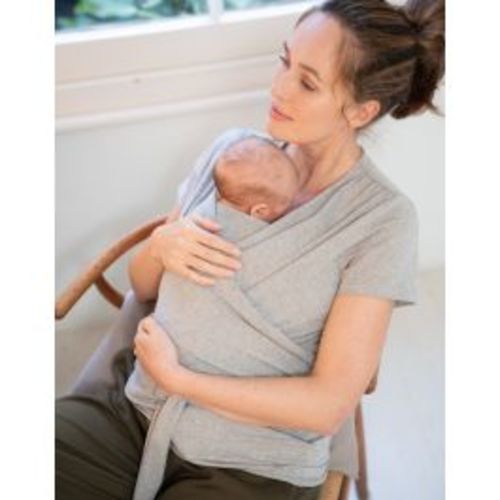 Grey Cotton Short-Sleeve Skin to Skin Top