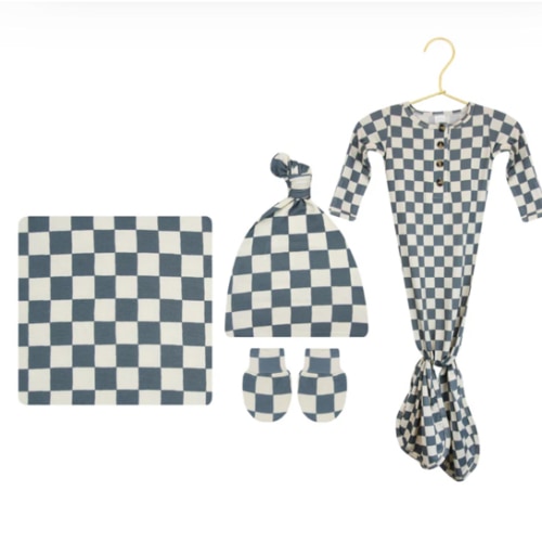 Miles Newborn Hat Bundle (Gown) – Lou Lou & Company