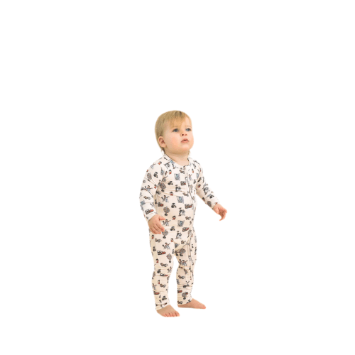 Magic Friends | Bamboo Zip Romper – Everleigh Elaine