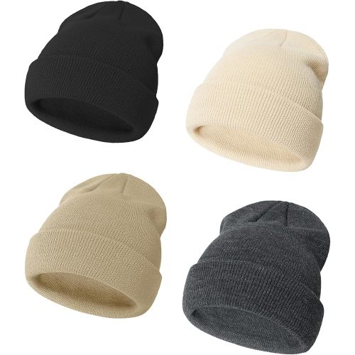 ENBAOHUI Baby Beanie Hat Newborn Winter Warm Knit Hat Kids Soft Beanie Cap Boys Girls Winter Warm Knit Hat