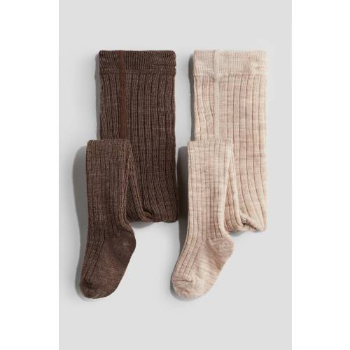 2-pack Wool-blend Tights