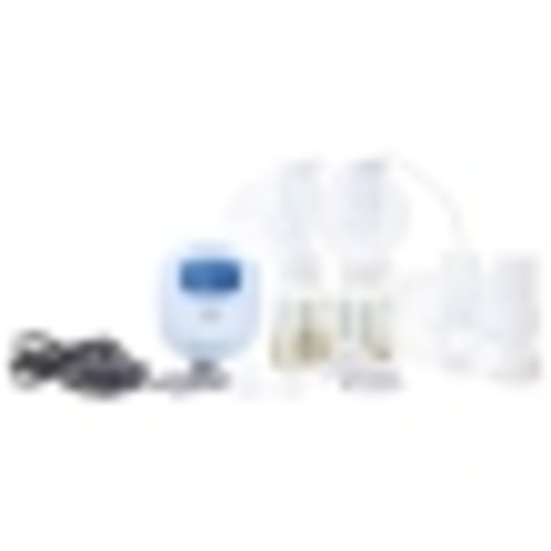Ameda Mya Joy Plus Double Electric Breast Pump with Rechargeable Battery AND Clean Ease Steam Sanitization bags (7 count) *BEST BUY EXCLUSIVE*