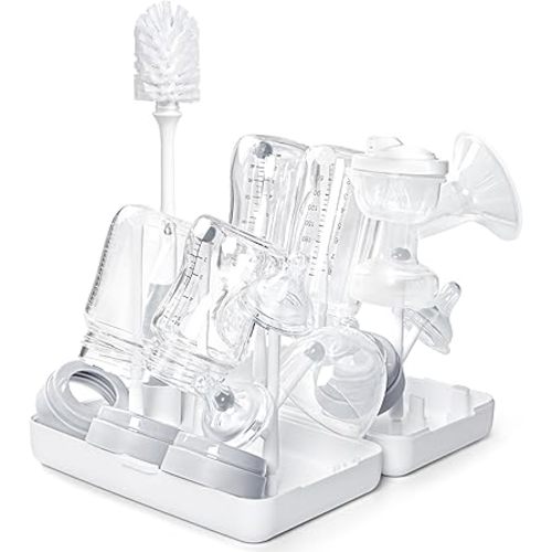 Termichy Travel Baby Bottle Drying Rack, Compact Size with Large Capacity for Working Mom, Visit Families, Friends or Camping with Baby Gary