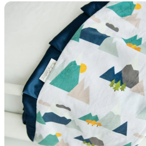 Mountain Tops Blanket | Minky Couture