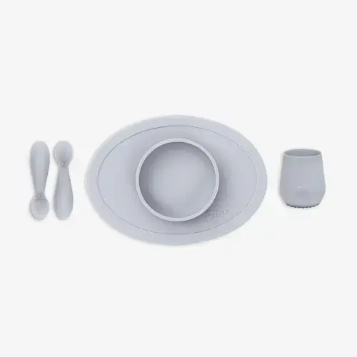 EZPZ | First Foods Set - Pewter