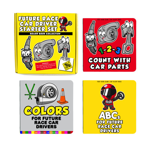 Future Race Car Driver Books | Box Set