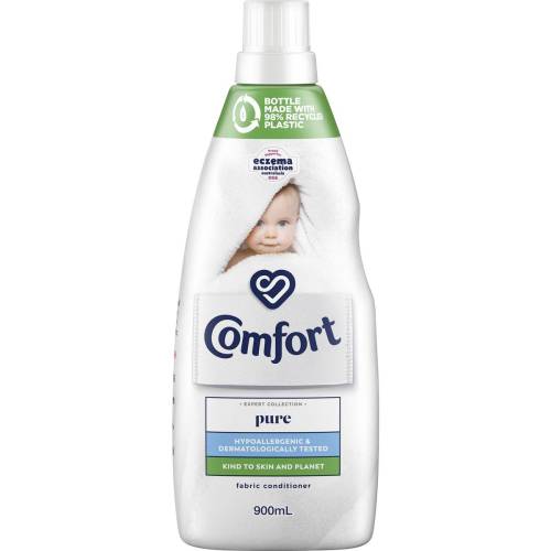 Comfort Laundry Fabric Conditioner Liquid Pure 900mL