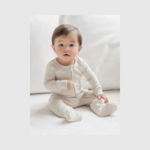 Colored Organics Organic Baby Peyton Zipper Sleeper