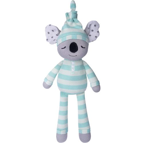 Apple Park Organic Farm Buddies - Kozy Koala Pacifier Buddy - Baby Toy for Newborns and Infants - Hypoallergenic, 100% Organic Cotton