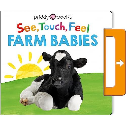 See, Touch, Feel: Farm Babies: A Noisy Pull-Tab Book