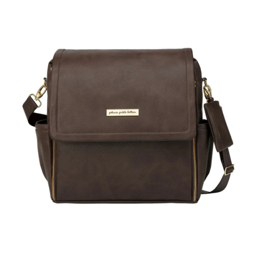 Boxy Backpack in Saddle