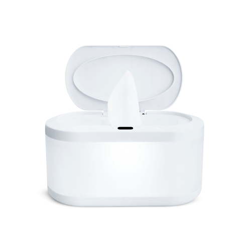 Munchkin Touch Free Baby Wipe Warmer with Nightlight & Motion Sensor, White