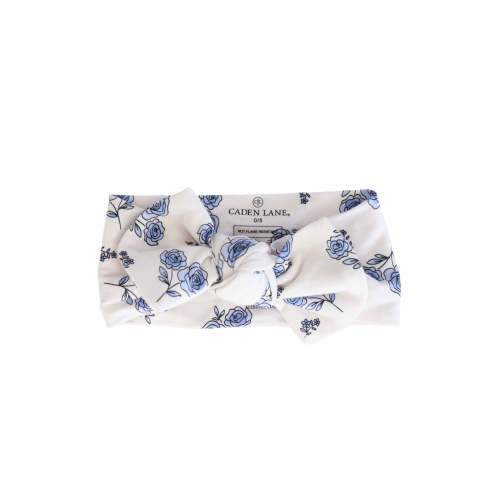 Sapphire Garden Knit Large Bow Headwrap