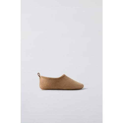 TIMELESZ - LEATHER BOOTIES - Sandy Brown | ZARA United States