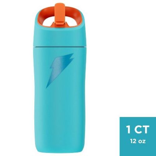 Gatorade 12oz Stainless Steel Water Bottle - Light Blue