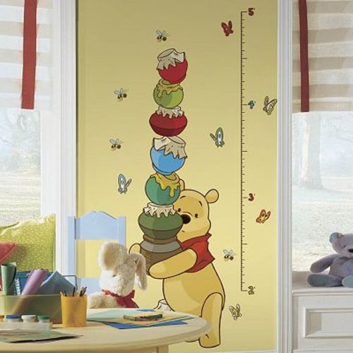 Disney's Winnie the Pooh Growth Chart Peel & Stick Wall Decals