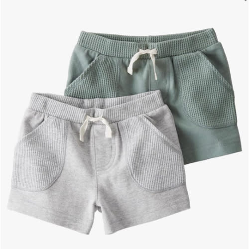 little planet by carter's Baby 2-Pack Shorts Made with Organic Cotton