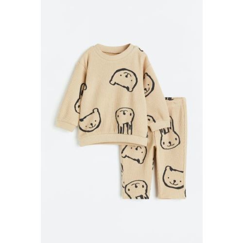 2-piece Cotton Shirt and Pants Set