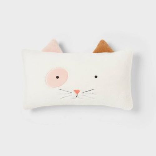 Cat Kids' Decorative Bed Pillow - Pillowfort™