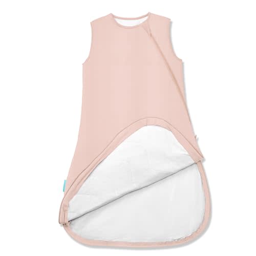 PurComfy Supersoft Sleep Sack 1.0 TOG, Premium Bamboo Viscose Baby Sleeping Bag 2-Way Zipper Sleep Sack Baby Wearable Blanket