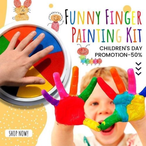 (🎉NEW YEAR SALE - 48% OFF) Funny Finger Painting Kit - Copfun™