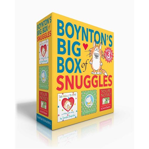 Boynton's Big Box of Snuggles (Boxed Set): Snuggle Puppy!; Belly Button Book!; Your Nose! (Boynton on Board)
