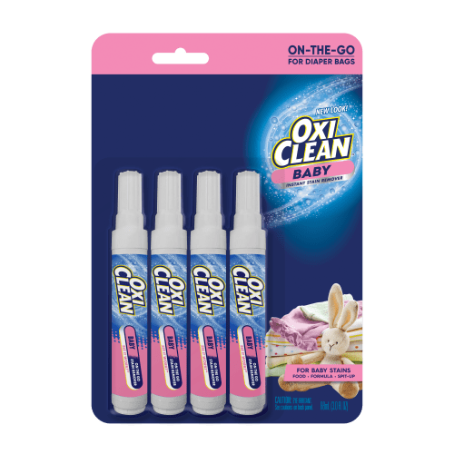 OxiClean On the Go Baby Stain Remover Pen, 22 mL, 4 Ct