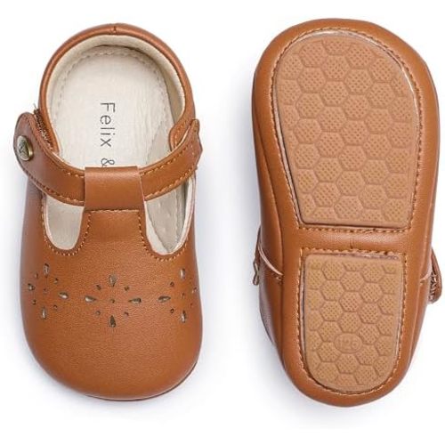 Soft Sole Baby Dress Shoes - Infant Baby Walking Shoes Moccasinss Rubber Sole Crib Shoes