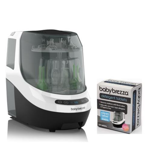 Bottle Washer Pro and Detergent Tablets Bundle | Baby Brezza