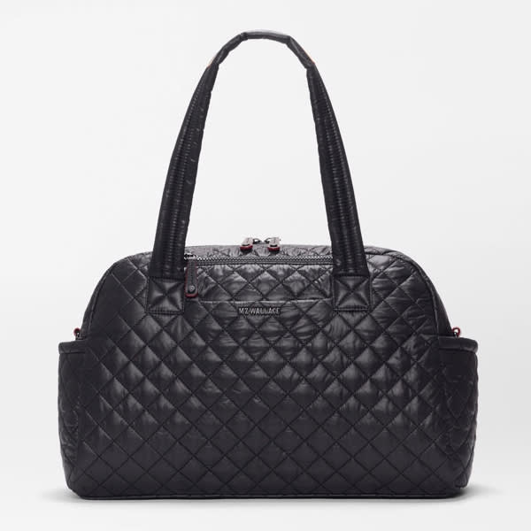 MZ Wallace Black Jimmy Deluxe Duffel