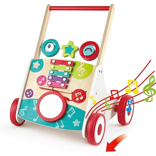 Hape Wooden Push and Pull Music Learning Walker