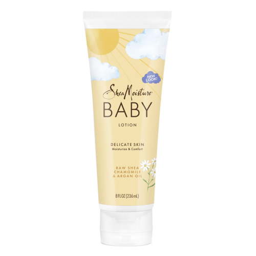SheaMoisture Moisturizing Baby Lotion for Dry Skin Raw Shea Chamomile & Argan Oil, 8 oz