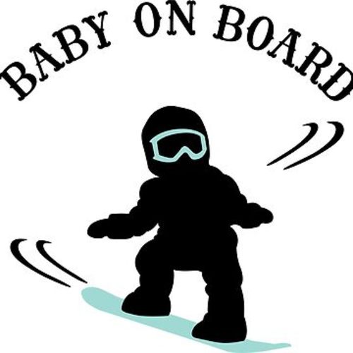 Baby On Board Magnets 5.5”x5.5”