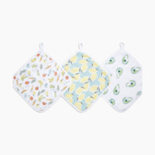 Aden + Anais Essentials Cotton Washcloth (3 Pack) - Farm To Table