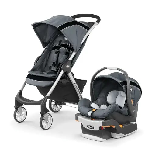 Chicco Mini Bravo Sport Travel System - Carbon | Grey