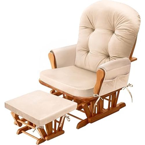 Glider Rocking chair and ottoman