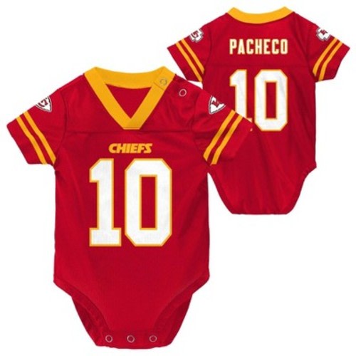 NFL Kansas City Chiefs Patrick Mahomes Boys' Bodysuit - 0-3M