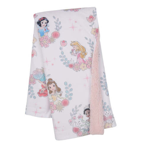 Disney Princesses Baby Blanket - Ariel,Snow White,Cinderella,& more – Lambs & Ivy