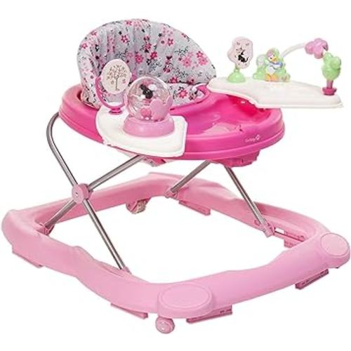 Disney Baby Minnie Mouse Baby Walkers and Activity Center with Music and Lights, Garden Delight